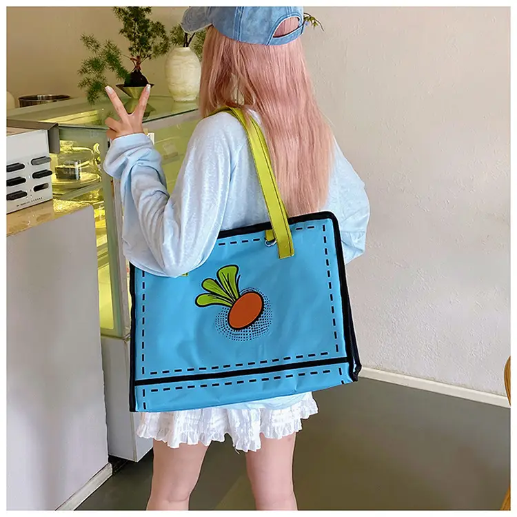 Cute Carrot 3D Shoulder Bag for Girls — feature 19