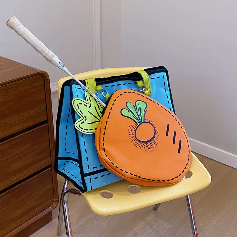 Cute Carrot 3D Shoulder Bag for Girls — feature 31