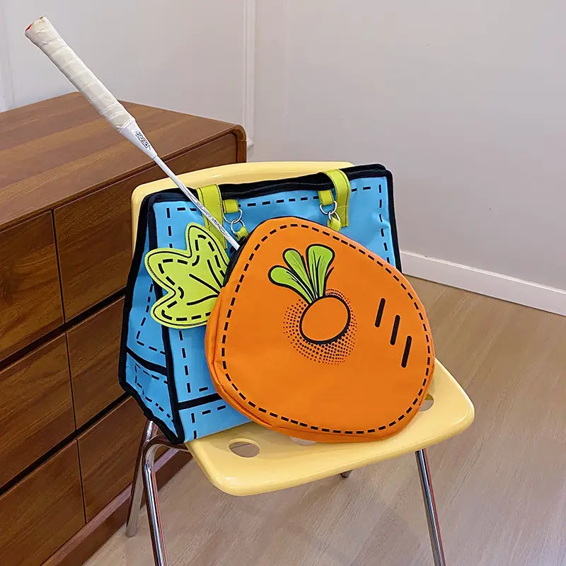 Cute Carrot 3D Shoulder Bag for Girls — feature 32