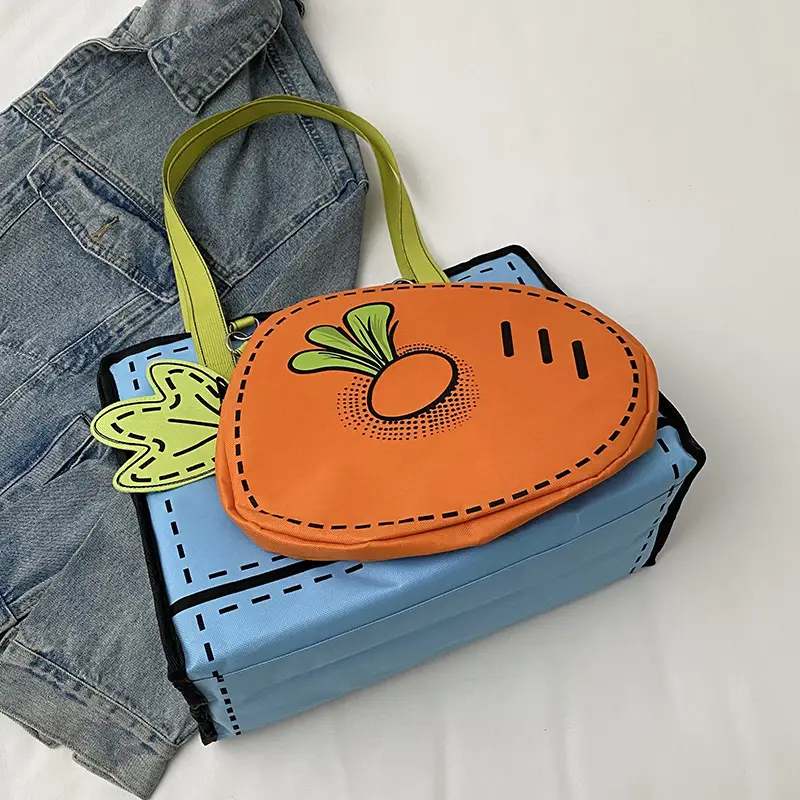 Cute Carrot 3D Shoulder Bag for Girls — feature 7