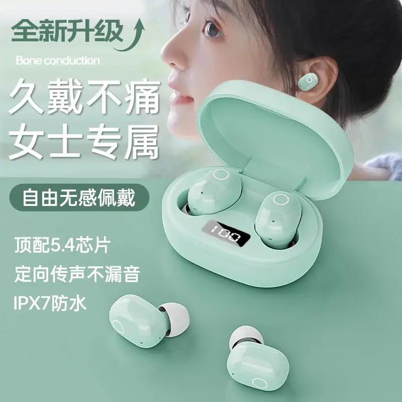 High-Appearance Bluetooth Earphones for Girls, Cute True Wireless Noise-Cancelling 2026 New Model, In-Ear Mini with Super Long Battery Life