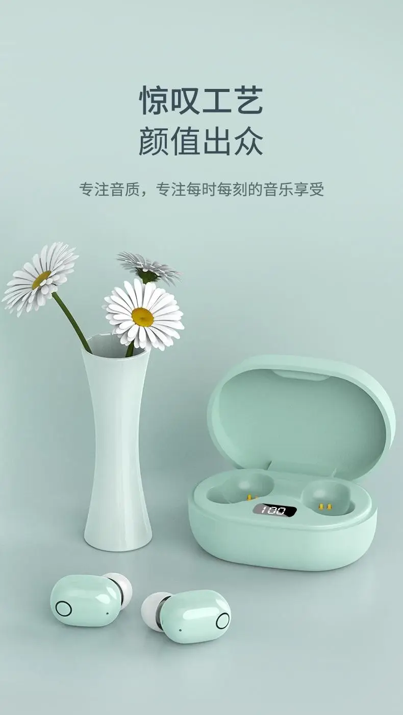 High-Appearance Bluetooth Earphones for Girls, Cute True Wireless Noise-Cancelling 2026 New Model, In-Ear Mini with Super Long Battery Life — feature 15