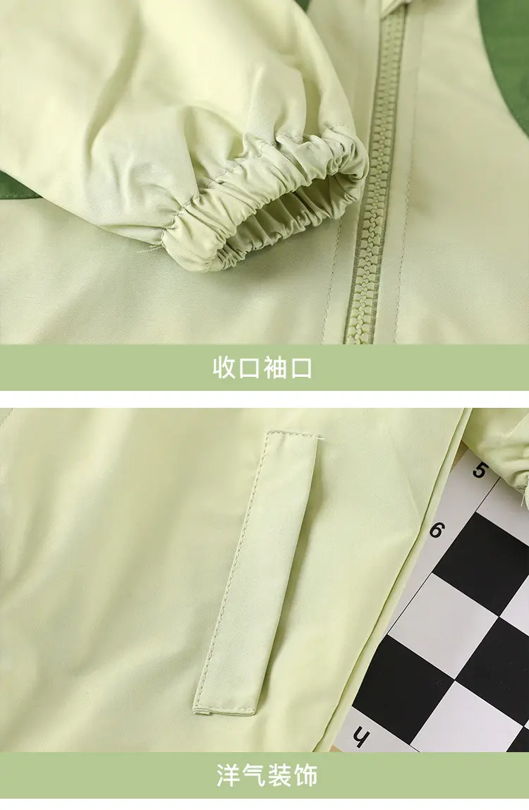 Spring and Autumn Baby Clothes, Baby Clothing, Anyang Children's Clothing, Jumpsuit, Newborn Outdoor Jacket, Long-Sleeved Hooded Coat — feature 13