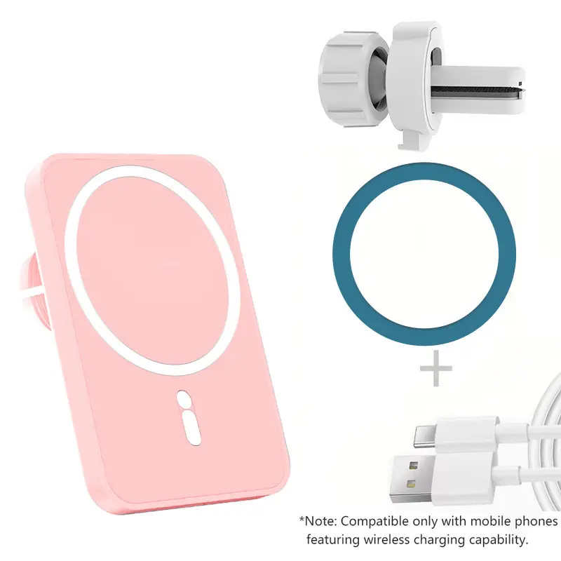 Magnetic Wireless Charging Holder for Apple Magsafe Phones 15W Fast Charge - Image 3
