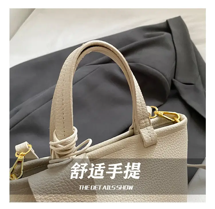 Korean Style Pebbled Handbag Bucket Bag for Women 2025 — feature 10