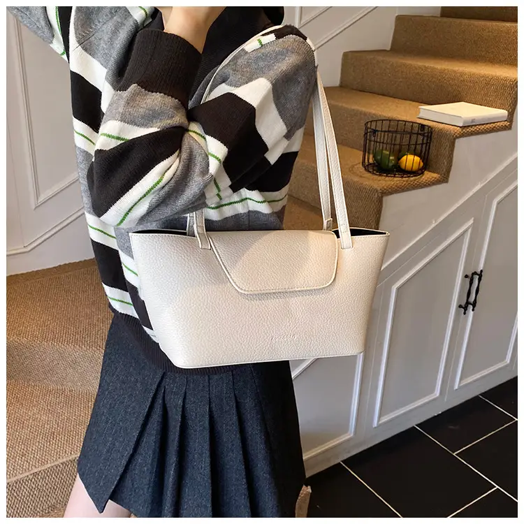 Women Pebbled Pattern Shoulder Bag 2025 Large Capacity — feature 20
