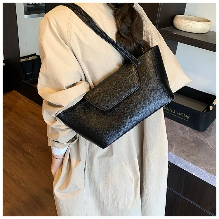 Women Pebbled Pattern Shoulder Bag 2025 Large Capacity — feature 26