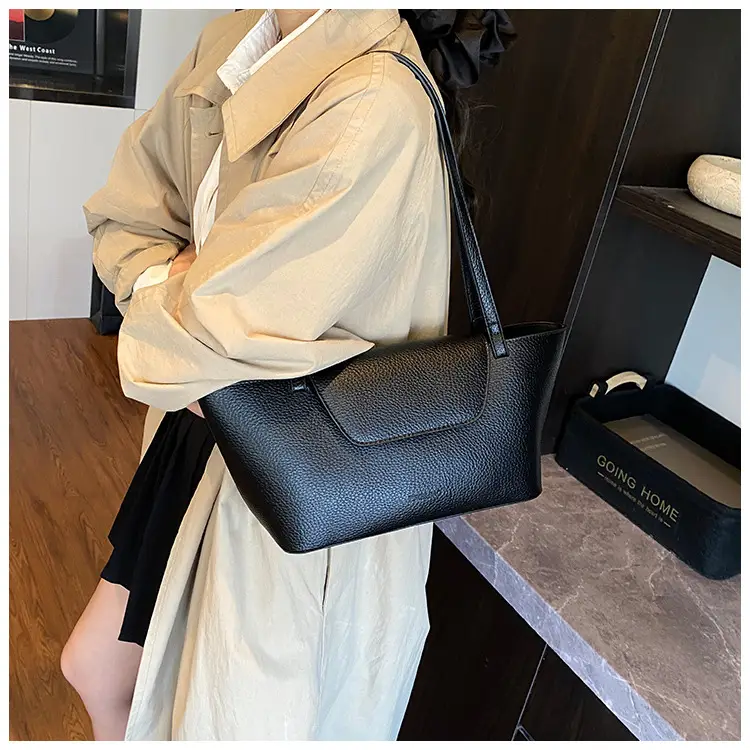 Women Pebbled Pattern Shoulder Bag 2025 Large Capacity — feature 27