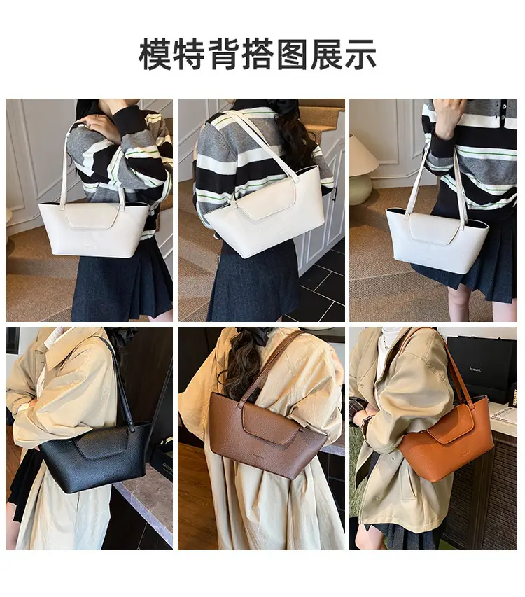 Women Pebbled Pattern Shoulder Bag 2025 Large Capacity — feature 3