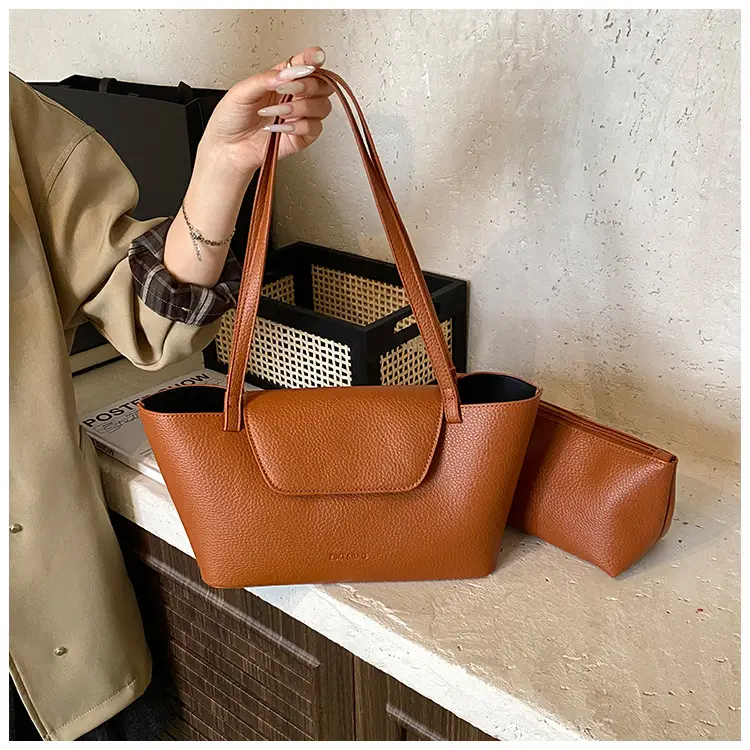 Women Pebbled Pattern Shoulder Bag 2025 Large Capacity — feature 36