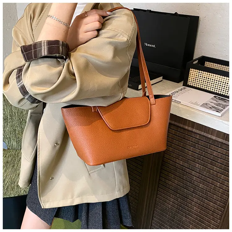 Women Pebbled Pattern Shoulder Bag 2025 Large Capacity — feature 41