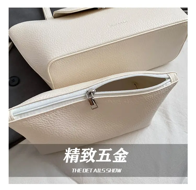Women Pebbled Pattern Shoulder Bag 2025 Large Capacity — feature 7