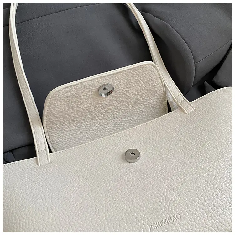 Women Pebbled Pattern Shoulder Bag 2025 Large Capacity — feature 8
