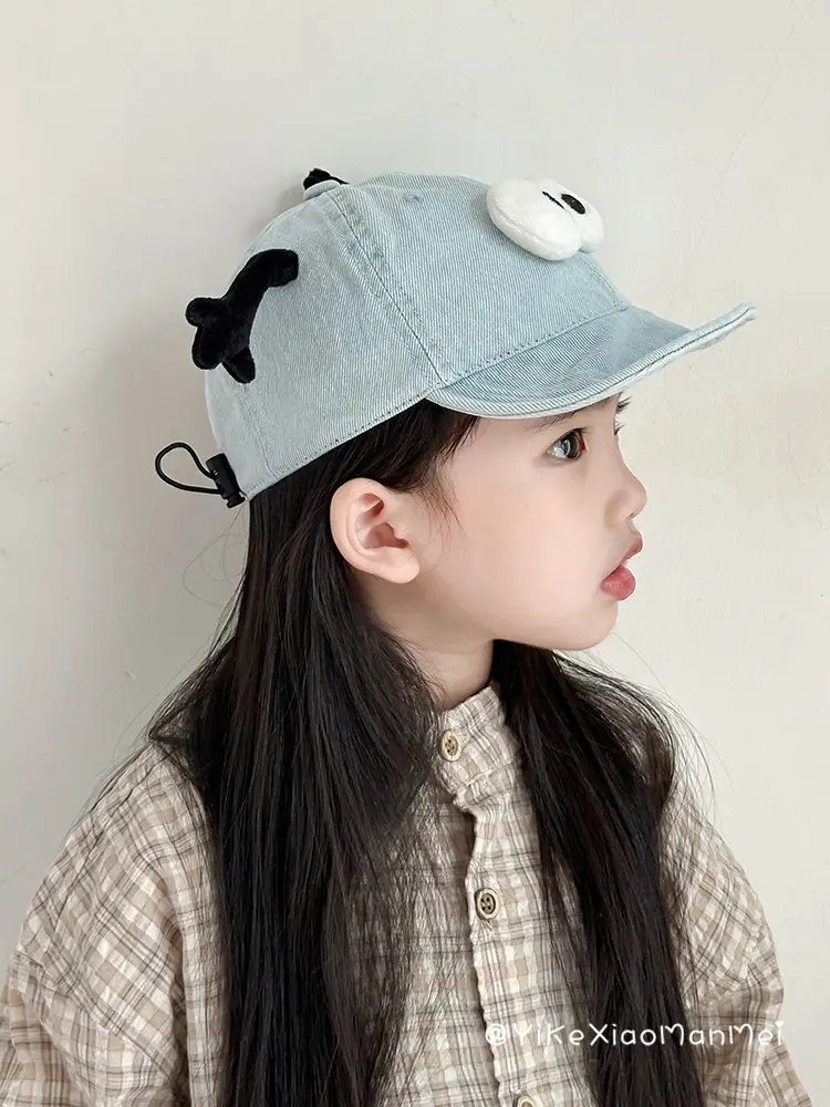 Blue Duck Cap for Girls Sun Hat with Eye Design — feature 12