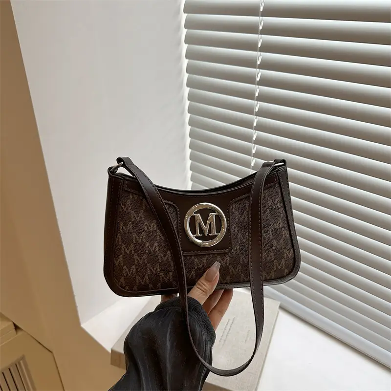 French Retro Crossbody Bag Women 2025 Summer Letter Print - Image 3