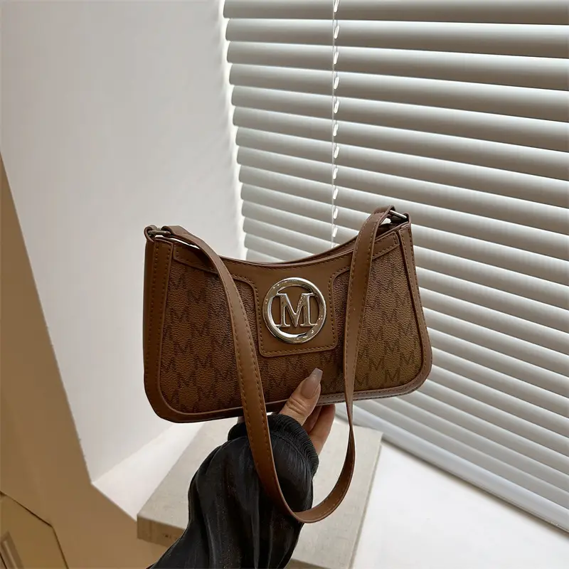 French Retro Crossbody Bag Women 2025 Summer Letter Print - Image 4