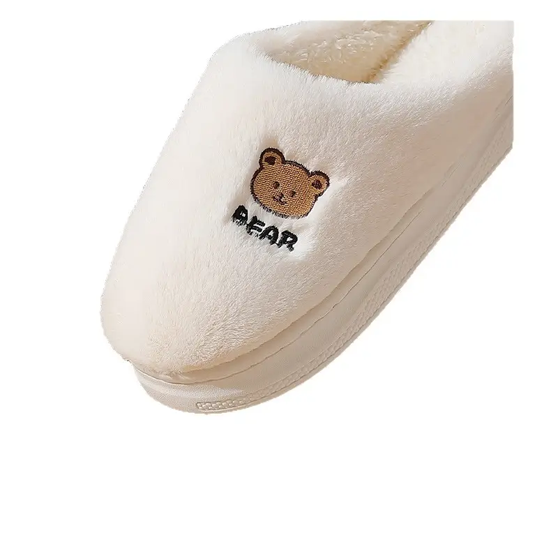 Cotton Slippers for Women 2025 New Winter Indoor Couple Warm Plush Thick-Soled Men's and Women's Cotton Shoes Wholesale - Image 12