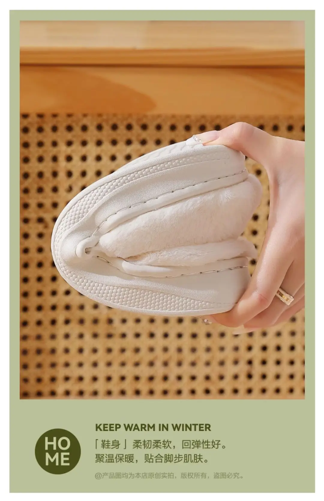 Cotton Slippers for Women 2025 New Winter Indoor Couple Warm Plush Thick-Soled Men's and Women's Cotton Shoes Wholesale — feature 10