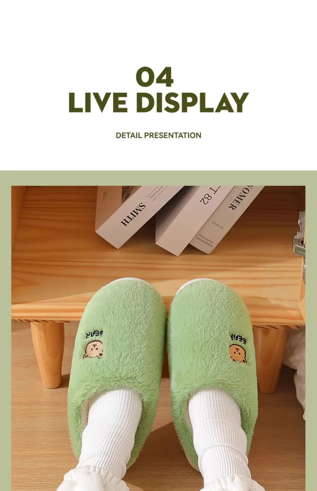 Cotton Slippers for Women 2025 New Winter Indoor Couple Warm Plush Thick-Soled Men's and Women's Cotton Shoes Wholesale — feature 13