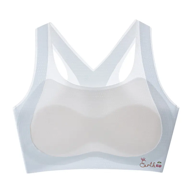 Girls in the First Stage of Development, Middle-Aged and Primary School Students, Sports Vests for Kidsren 6-12 Years Old, Lightweight Girls' Bras