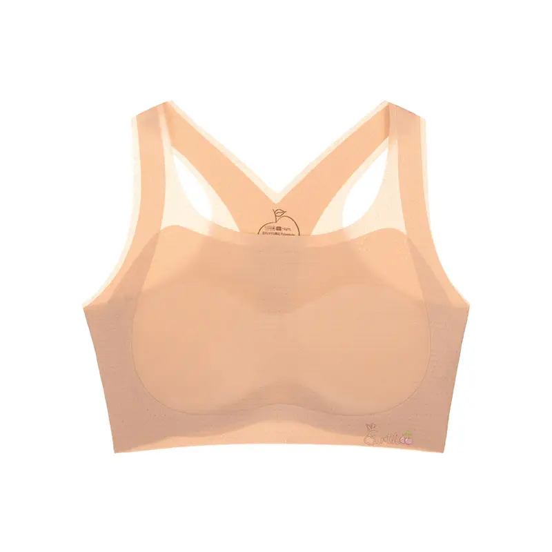 Girls in the First Stage of Development, Middle-Aged and Primary School Students, Sports Vests for Kidsren 6-12 Years Old, Lightweight Girls' Bras