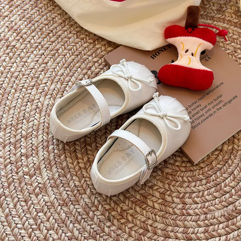 Silver Bow Princess Shoes for Girls Toddler — feature 12