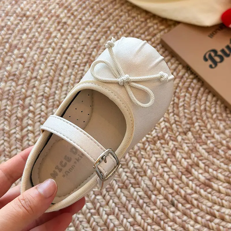 Silver Bow Princess Shoes for Girls Toddler — feature 19
