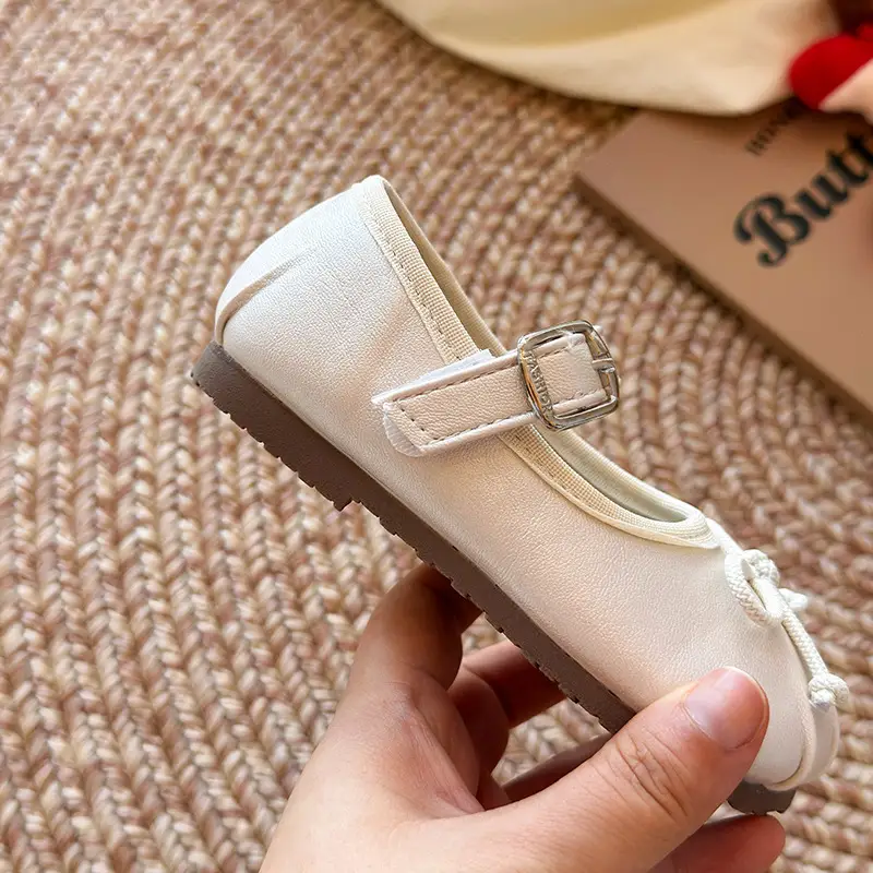 Silver Bow Princess Shoes for Girls Toddler — feature 21