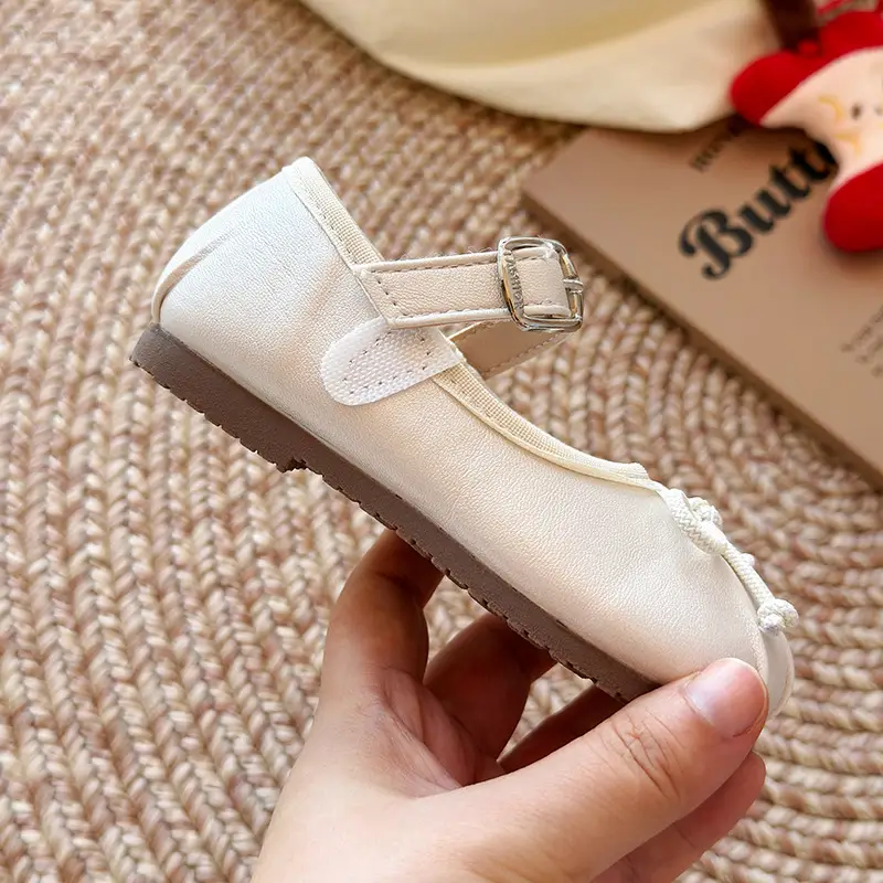 Silver Bow Princess Shoes for Girls Toddler — feature 23