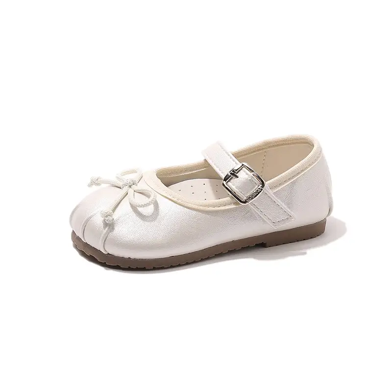 Silver Bow Princess Shoes for Girls Toddler — feature 26