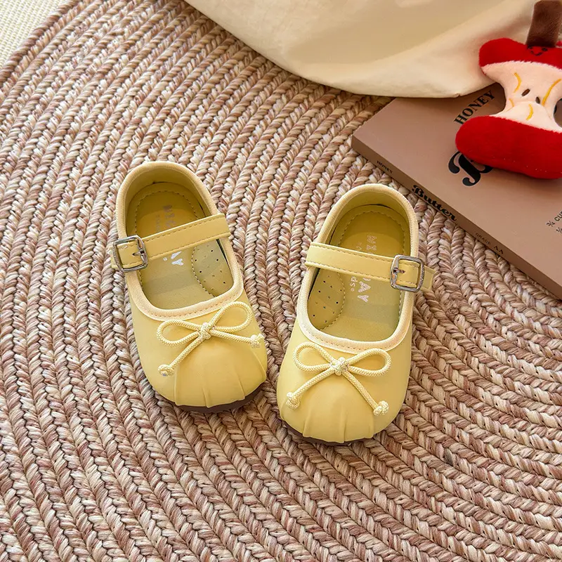 Silver Bow Princess Shoes for Girls Toddler — feature 4