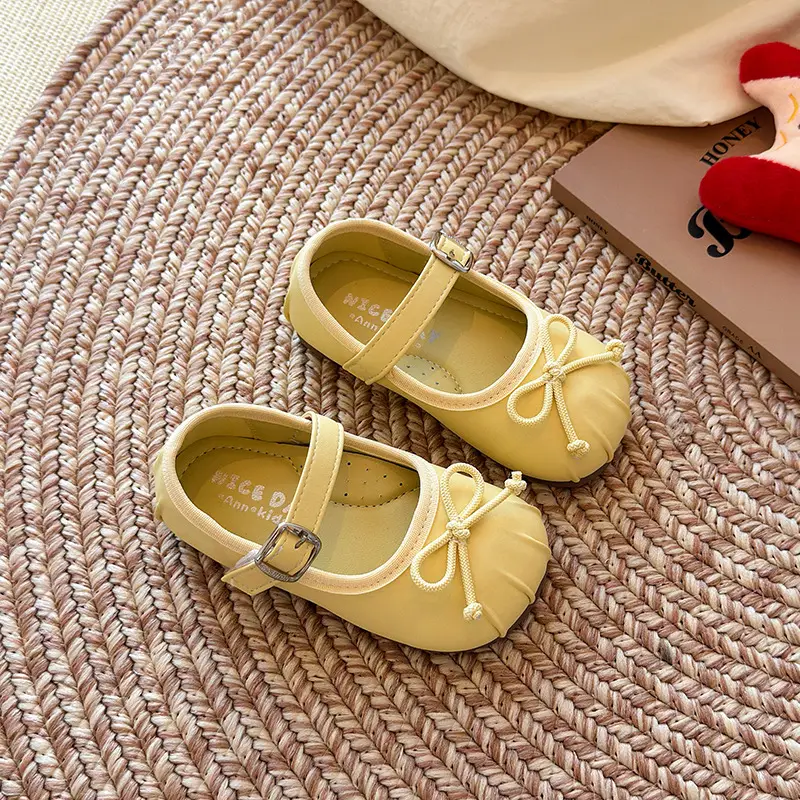Silver Bow Princess Shoes for Girls Toddler — feature 5