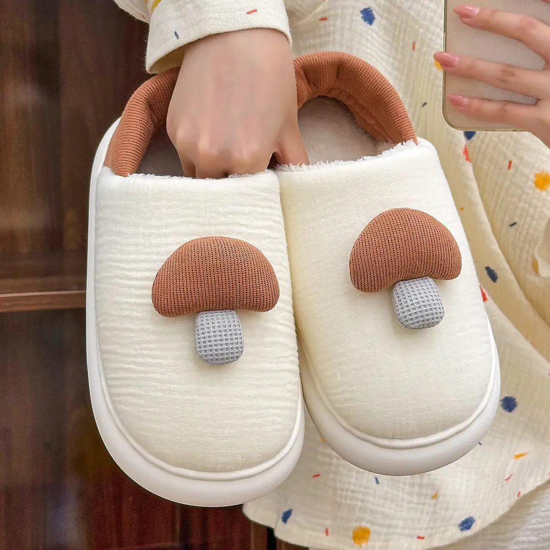 Girly Heart Lace Bow Heel Thin Breathable Spring and Autumn Style Pregnant Women Breathable Ladies Home Confinement Shoes - Image 5