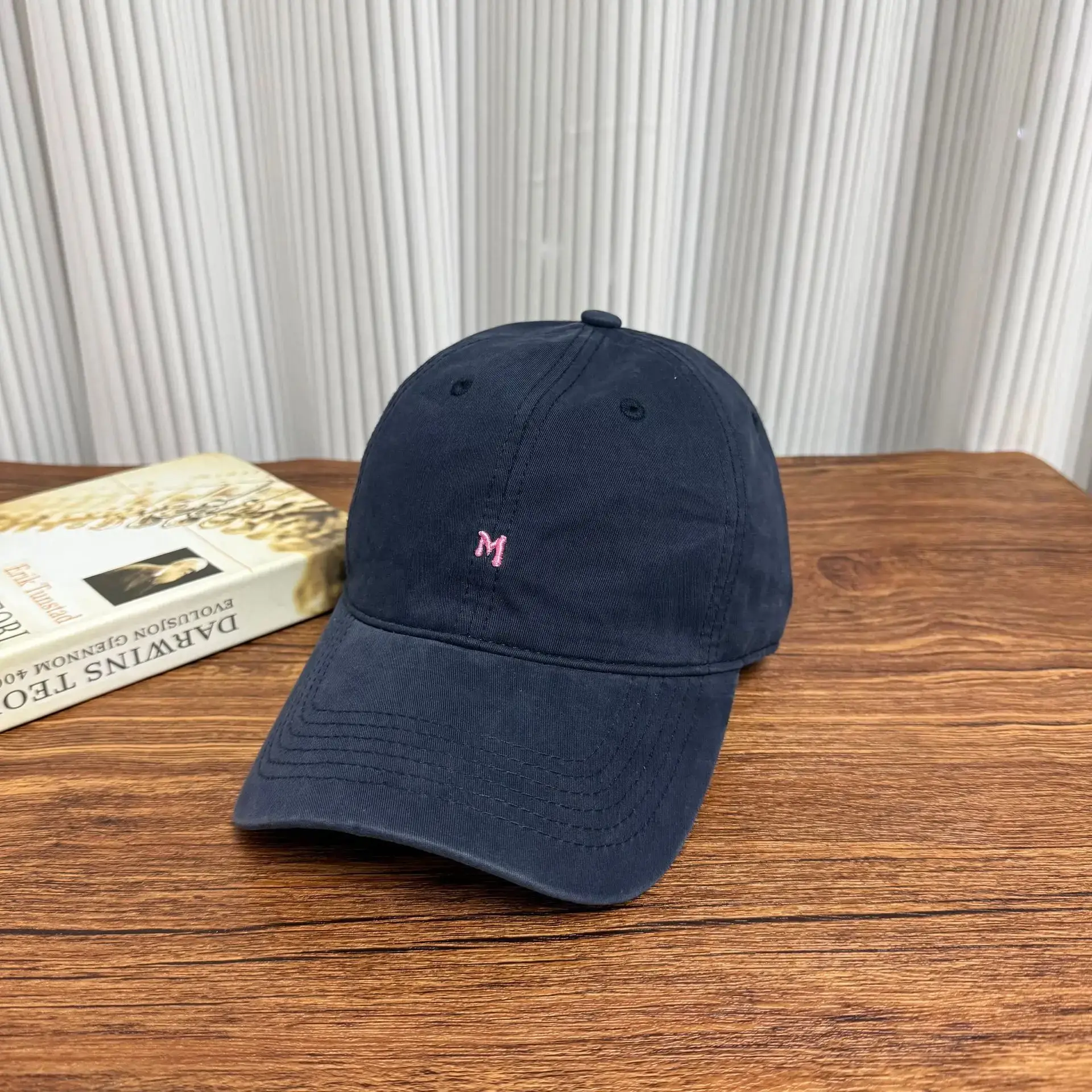 2026 Black Logo Embroidered Baseball Cap Unisex