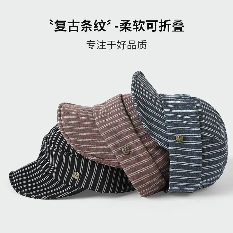 Soft Korean Niche Brim Newsboy Cap for Women - Image 4
