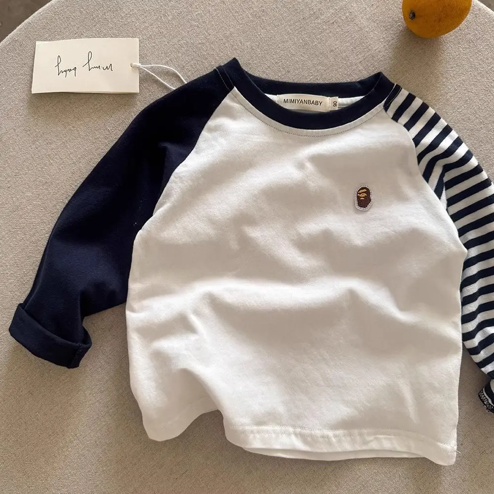 2025 Boys Striped Long Sleeve T-Shirt Set — feature 14