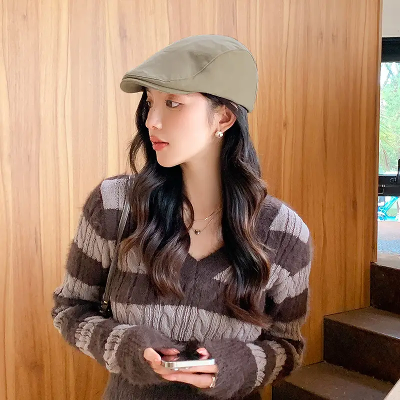 Women's American Retro Duckbill Beret Cap 2025 - Image 3