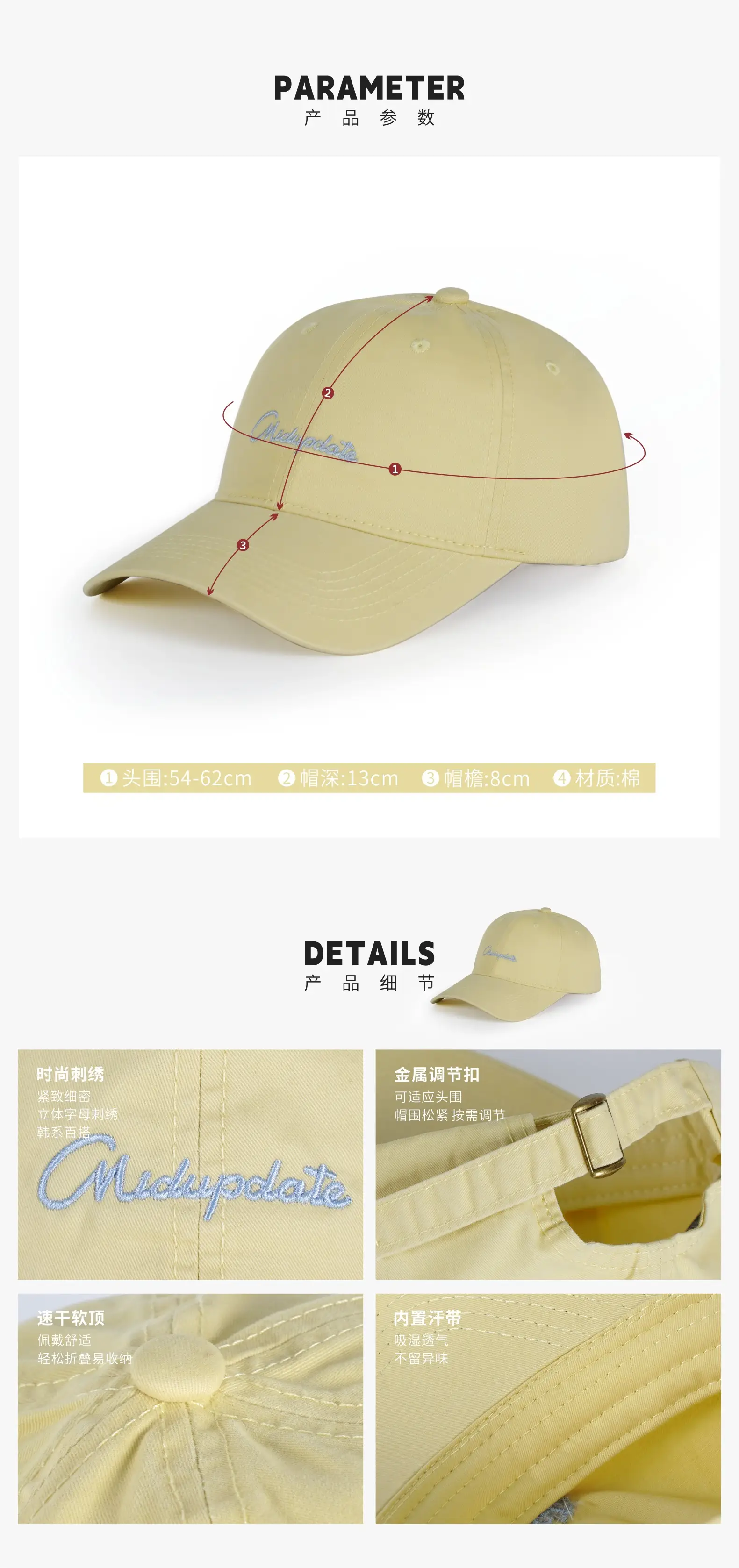 Women's Maroon Multiplusa Embroidered Baseball Cap — feature 3