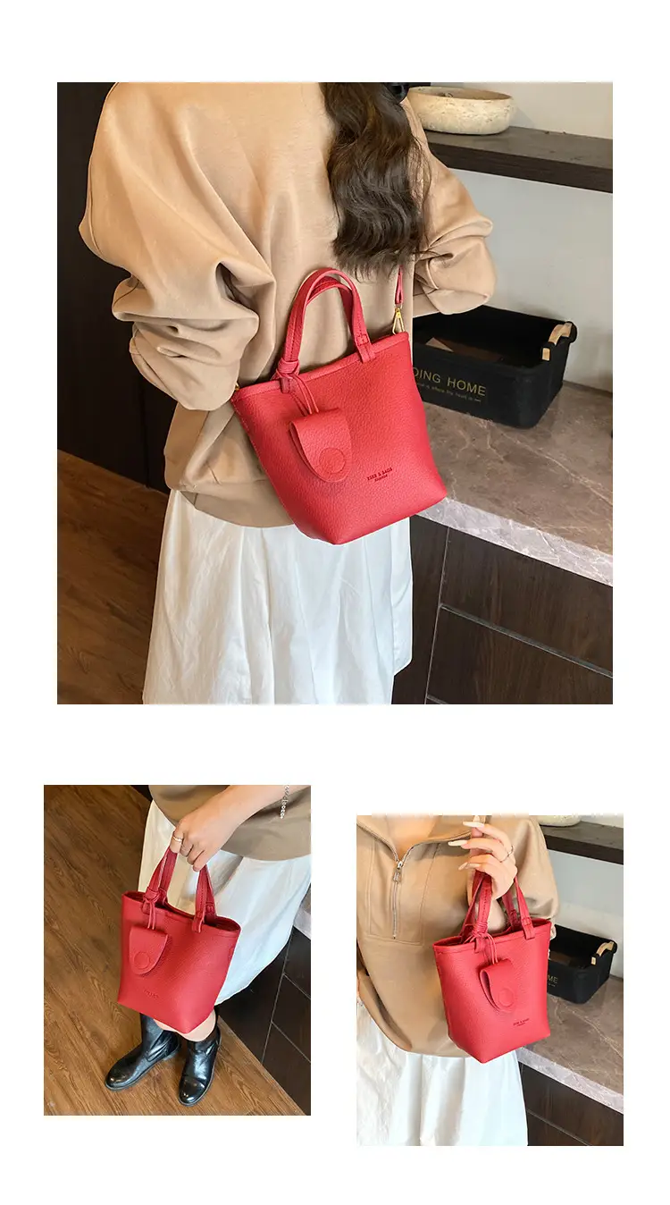 Women Pebbled Shoulder Bag Brown 2025 Retro Trendy — feature 10