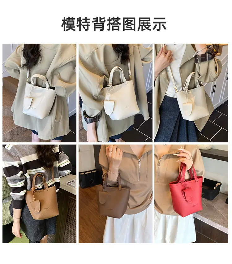 Women Pebbled Shoulder Bag Brown 2025 Retro Trendy — feature 8