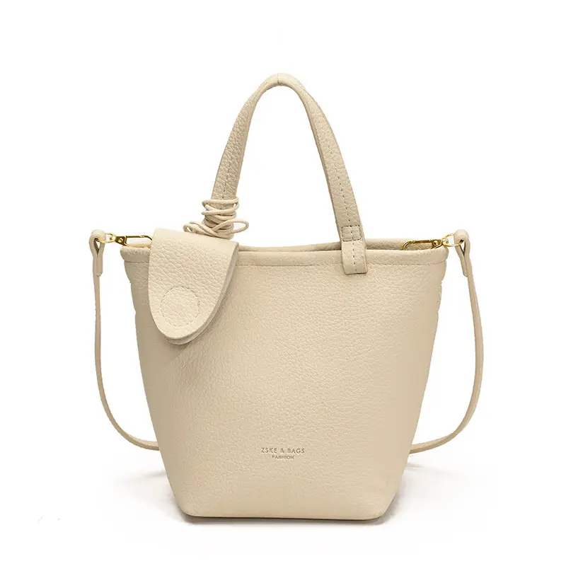 Women Pebbled Shoulder Bag Brown 2025 Retro Trendy - Image 5