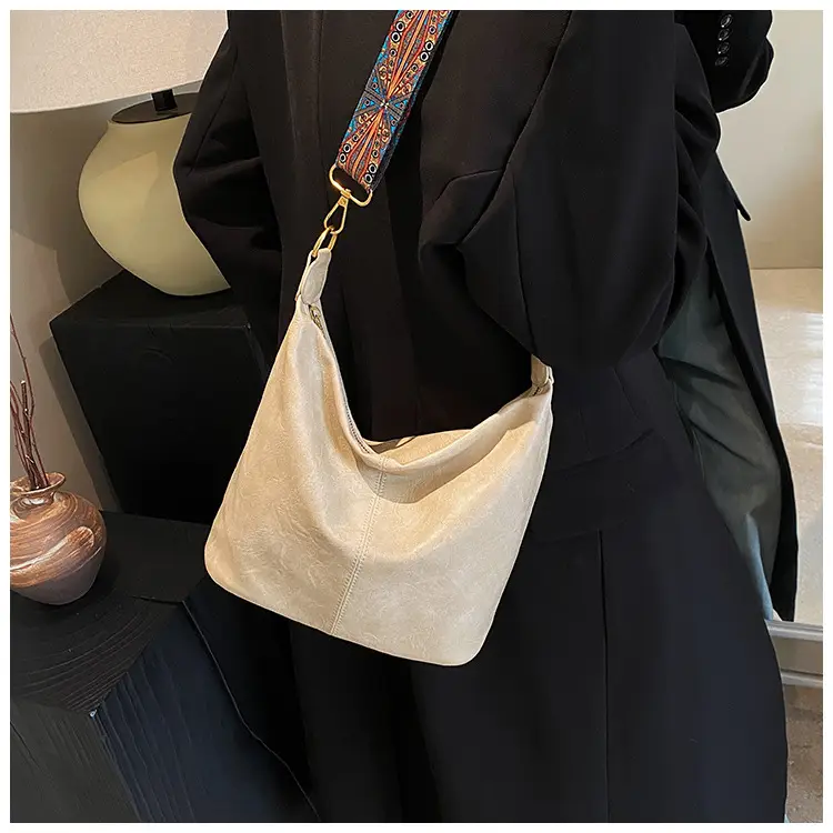 Retro Brown Leather Shoulder Bag Women 2025 — feature 20