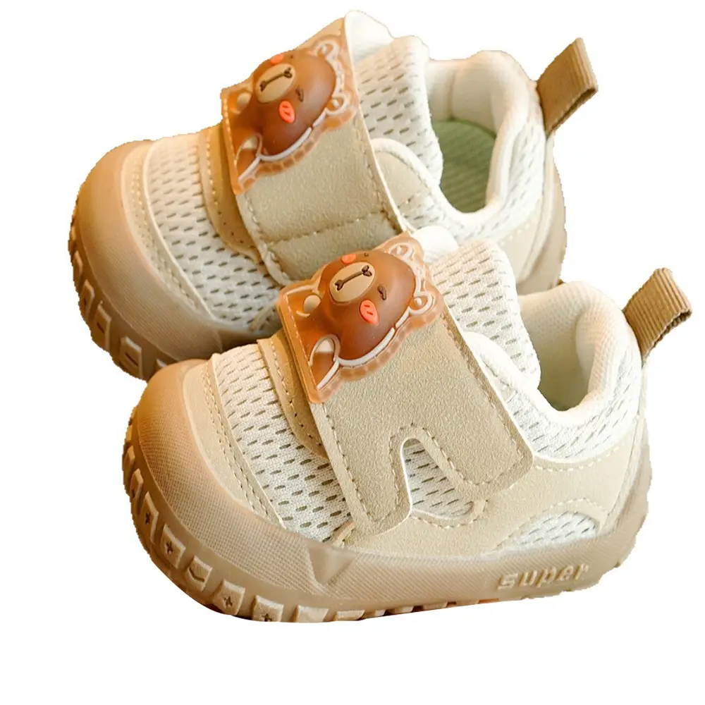 Baby Shoes Spring Fall New Beginner 1-2Yr Soft Sole Non Slip