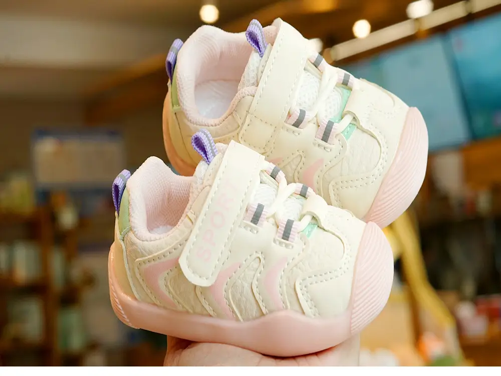 Toddler Shoes White Soft Sole Non-Slip 1-2Yrs — feature 5