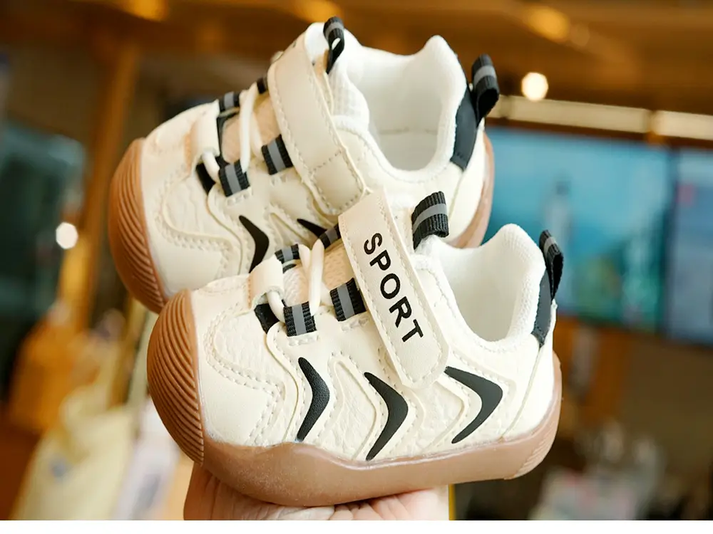Toddler Shoes White Soft Sole Non-Slip 1-2Yrs — feature 8