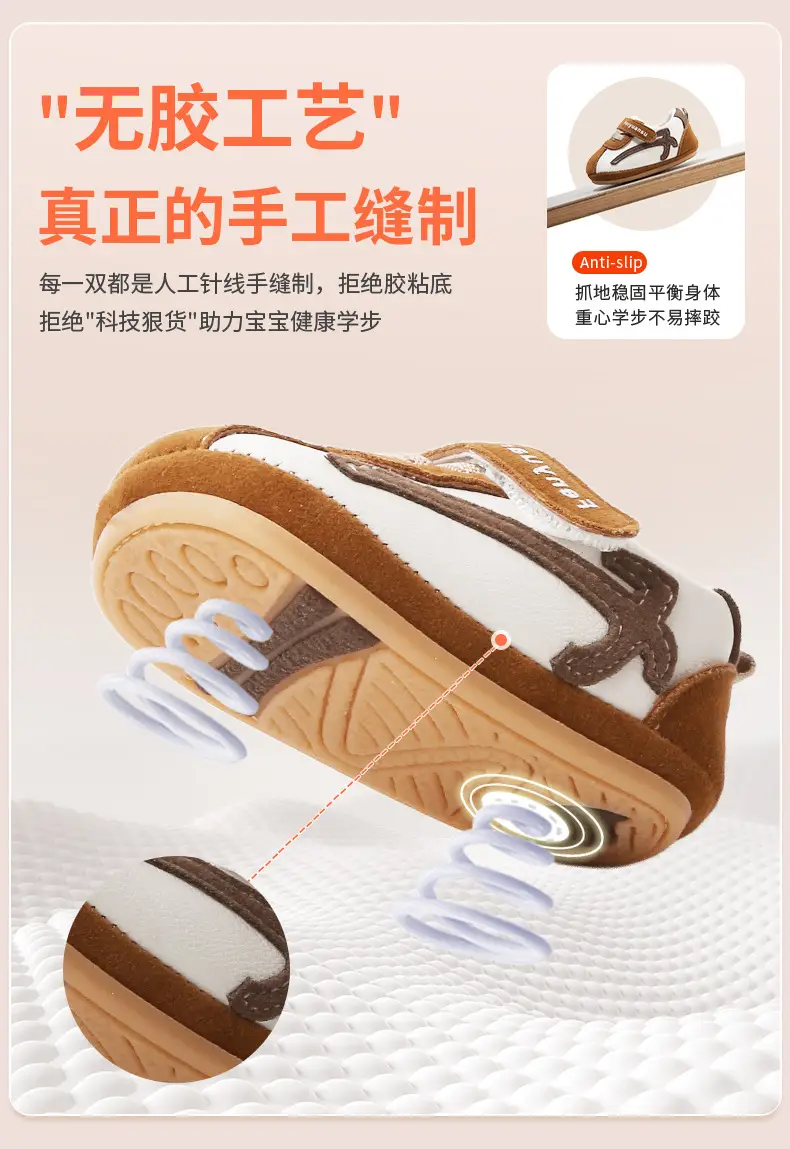 New 0 to 1 Year Old Baby Shoes Soft Sole Baby Toddler Shoes for Men 6-8-12 Months Infants and Girls Spring & Fall Models — feature 17