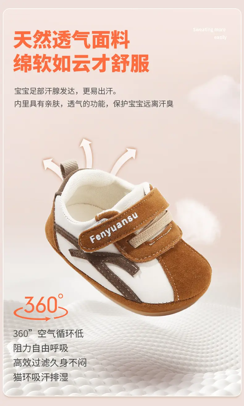 New 0 to 1 Year Old Baby Shoes Soft Sole Baby Toddler Shoes for Men 6-8-12 Months Infants and Girls Spring & Fall Models — feature 16