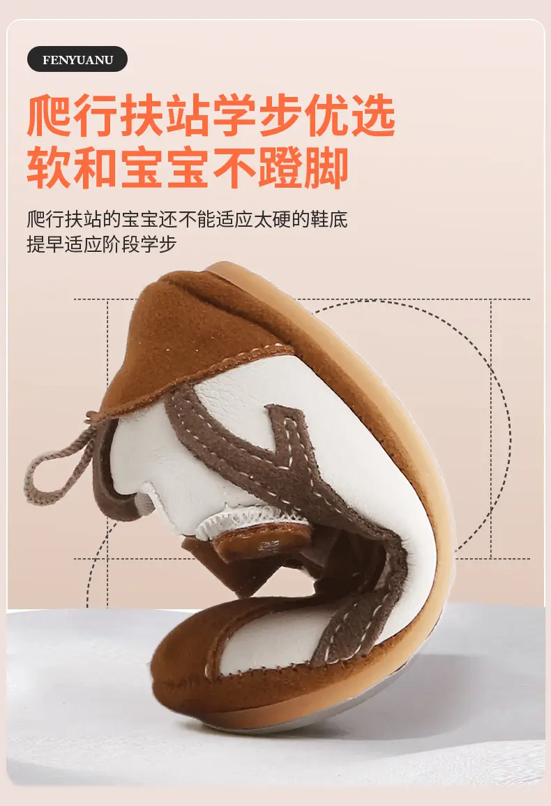New 0 to 1 Year Old Baby Shoes Soft Sole Baby Toddler Shoes for Men 6-8-12 Months Infants and Girls Spring & Fall Models — feature 19