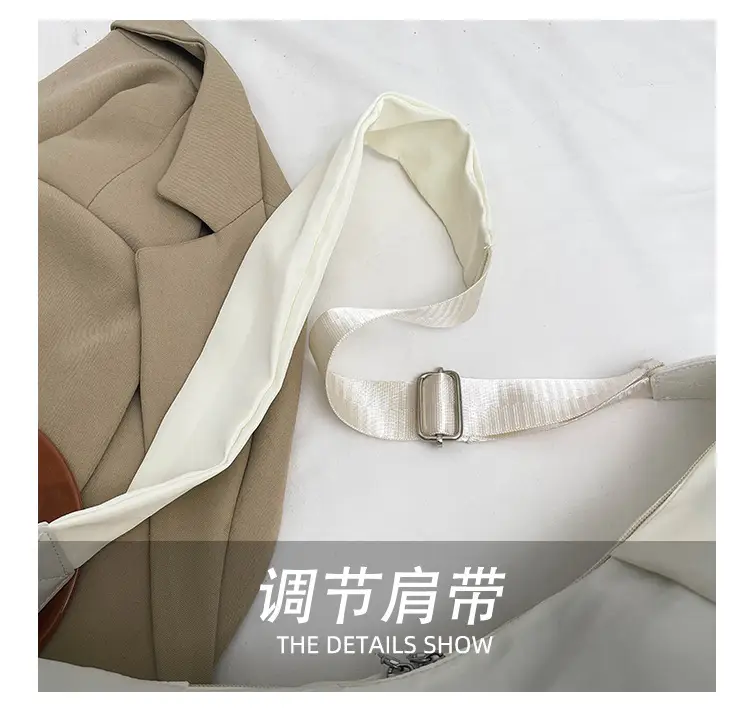 2025 New Summer Crossbody Bag Women's Nylon White Large Capacity — feature 4