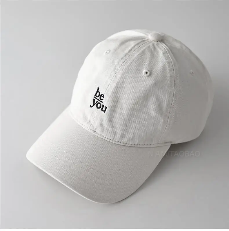 White Embroidered Baseball Cap for Men Women — feature 11